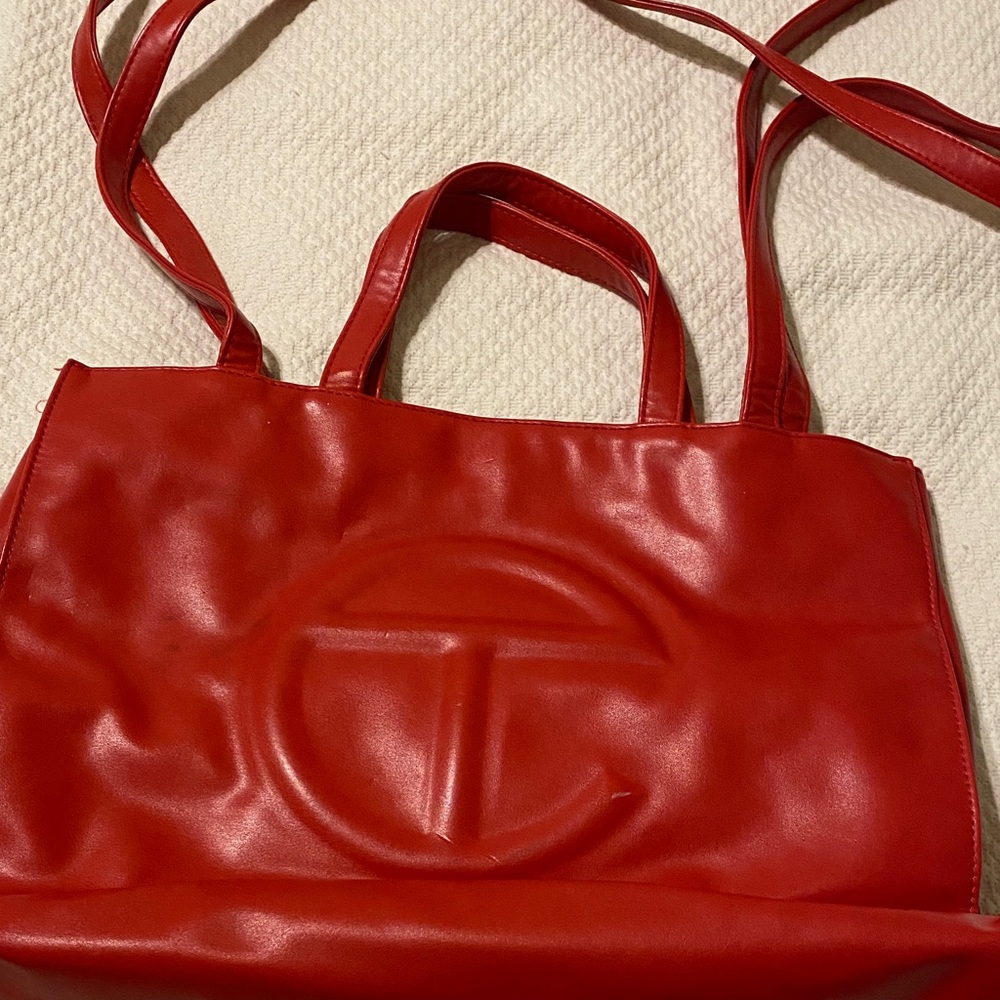 Telfar Scarlet Red Tote Bag